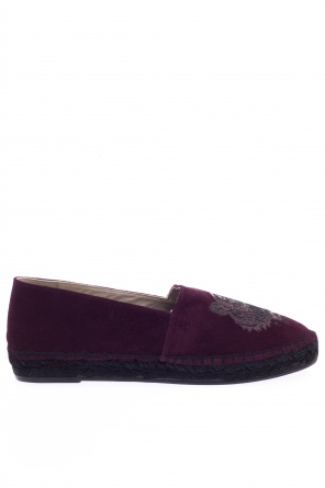 Zamszowe espadryle z gŁowĄ tygrysa, zdjęcie 1 Zamszowe espadryle z gŁowĄ tygrysa od Kenzo